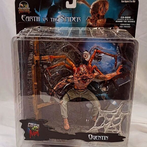 NIB Stan Winston Creatures. Quentin Earth vs Spider...